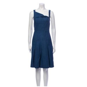 Akris Punto Blue Sleeveless Dress XS/US2